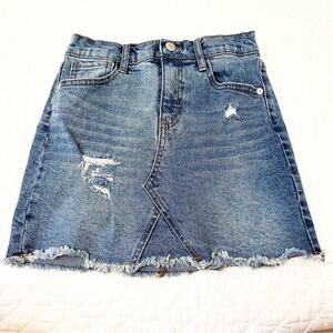 Cat & Jack denim skirt sz M (7/8) Jean Skirt